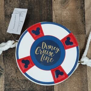 Disney Bag NWT 2021 Cruise Line Mickey Life Preserver Crossbody Shoulder Purse